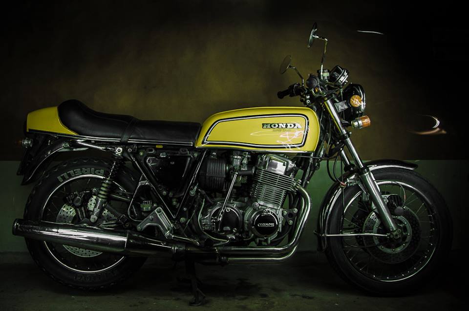 Honda CB Four F1 1977-La Giallona Right Side