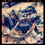 Oil13 Kawasaki Kz400 D4 Clasica Work Vintage Stuff