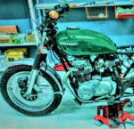 Oil13 - Kawasaki Kz400 Scrambler Full Right Side